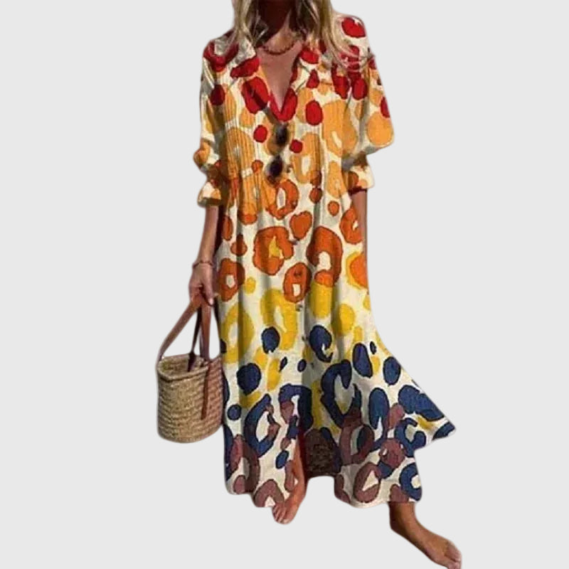 Zariah | Robe Maxi Bohémienne Élégante