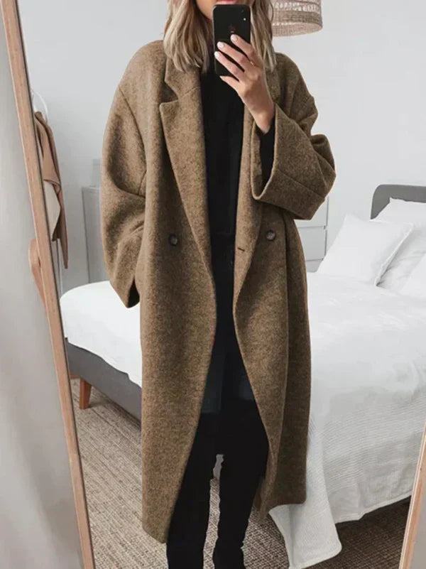 Layla - Manteau en Laine Oversized