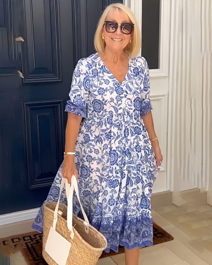 Madison – Robe Légère Fluide avec Effet Flatteur