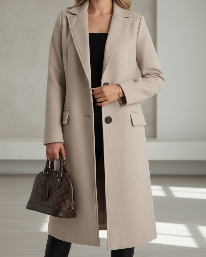 Auria - Élégant Manteau Long