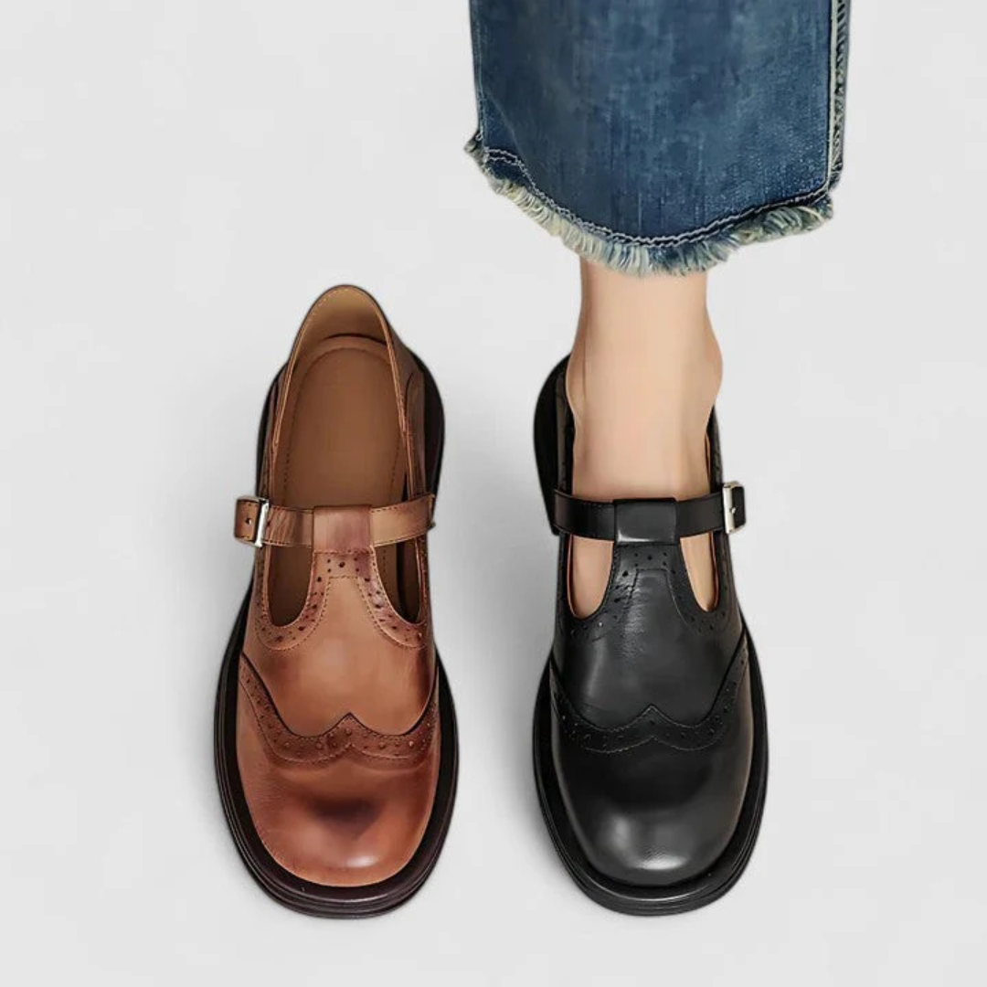 Risla |  Chaussures Mary Janes en cuir