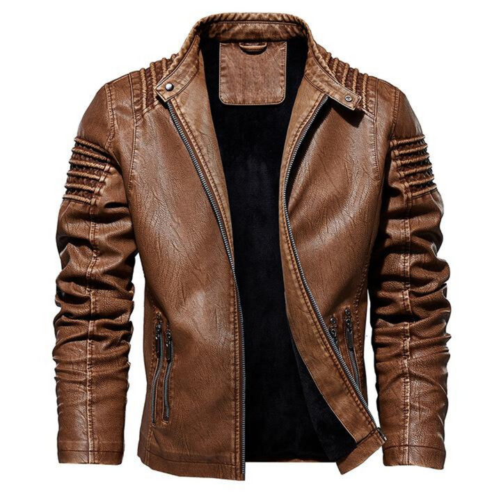 Nolan | Veste en Cuir Empire