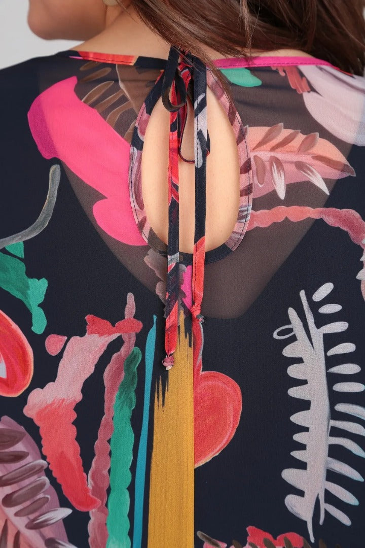 Florine – Robe Florale Élégante