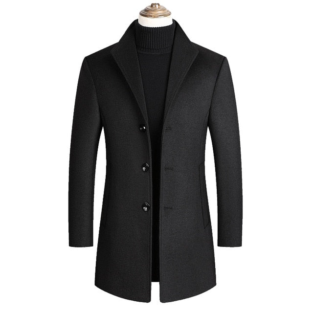 Aurelio™ | Manteau Long d'Hiver Élégant