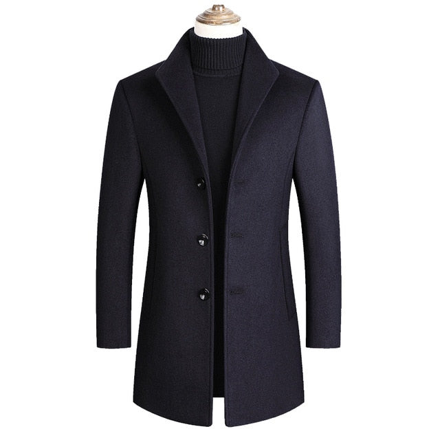 Aurelio™ | Manteau Long d'Hiver Élégant