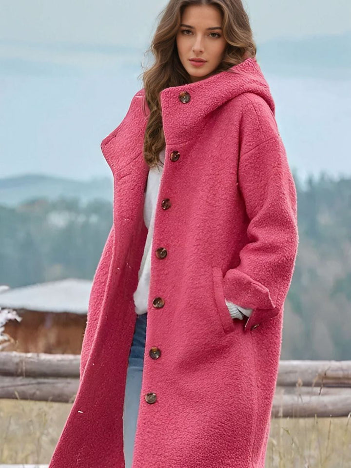 Diana - Manteau long avec capuche
