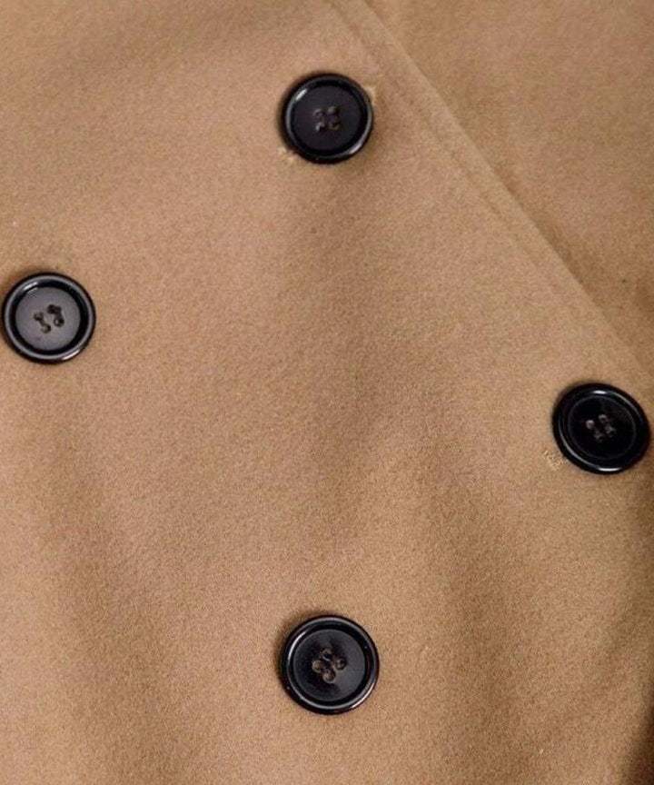 Arthur | Manteau en Laine à Double Boutonnage