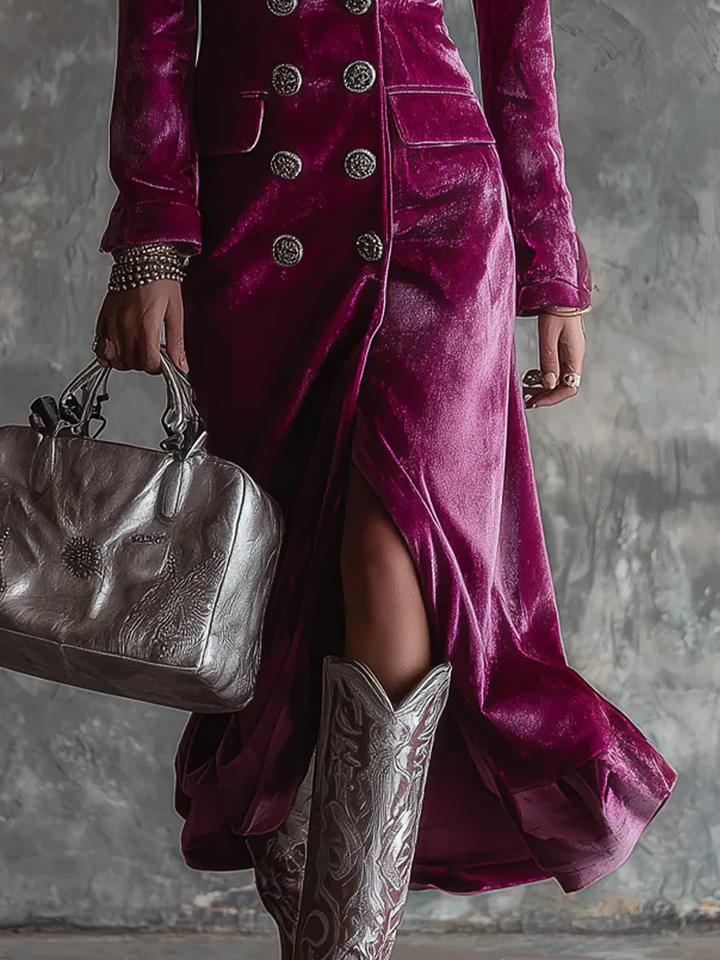 Victoria | Veste Blazer en Velours