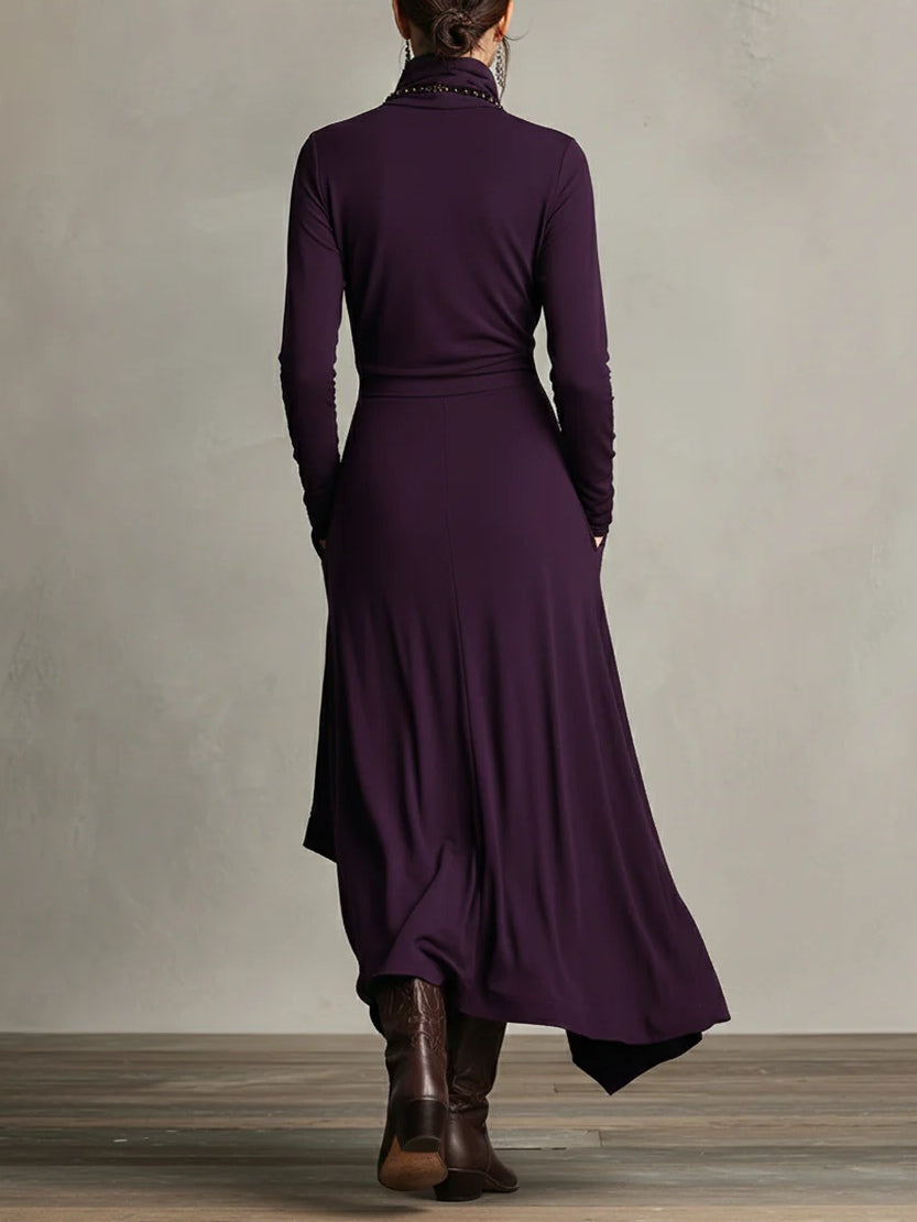Patrizia – Robe Maxi Tunique Asymétrique