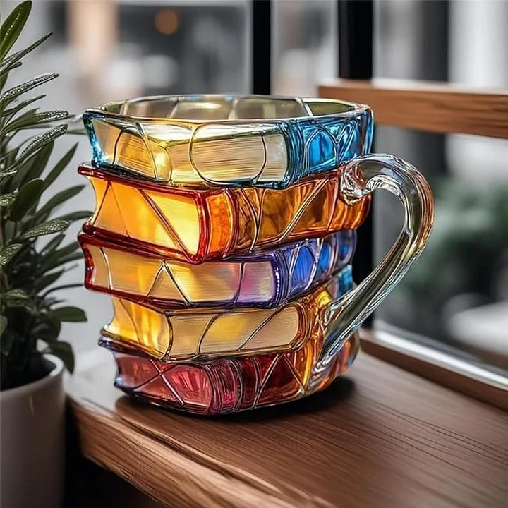 Tasse 3D Bonheur de Lecture faite à la main – originale