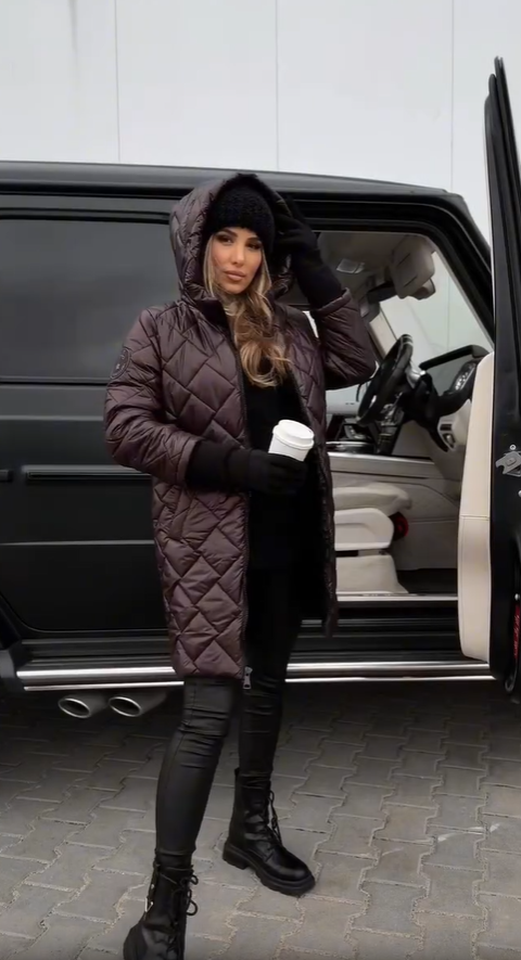 Angel - Veste Élégante et Matelassée avec Capuche