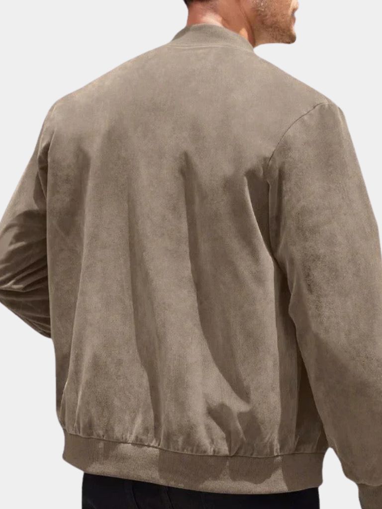 Darian™ | Veste Bomber en Suède Premium