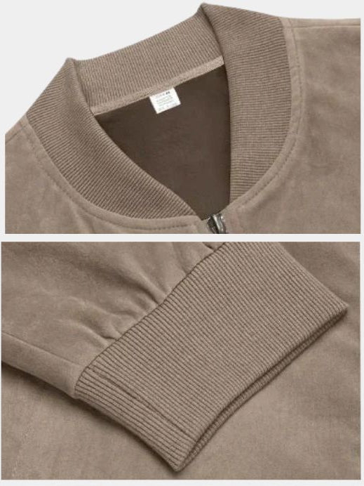 Darian™ | Veste Bomber en Suède Premium