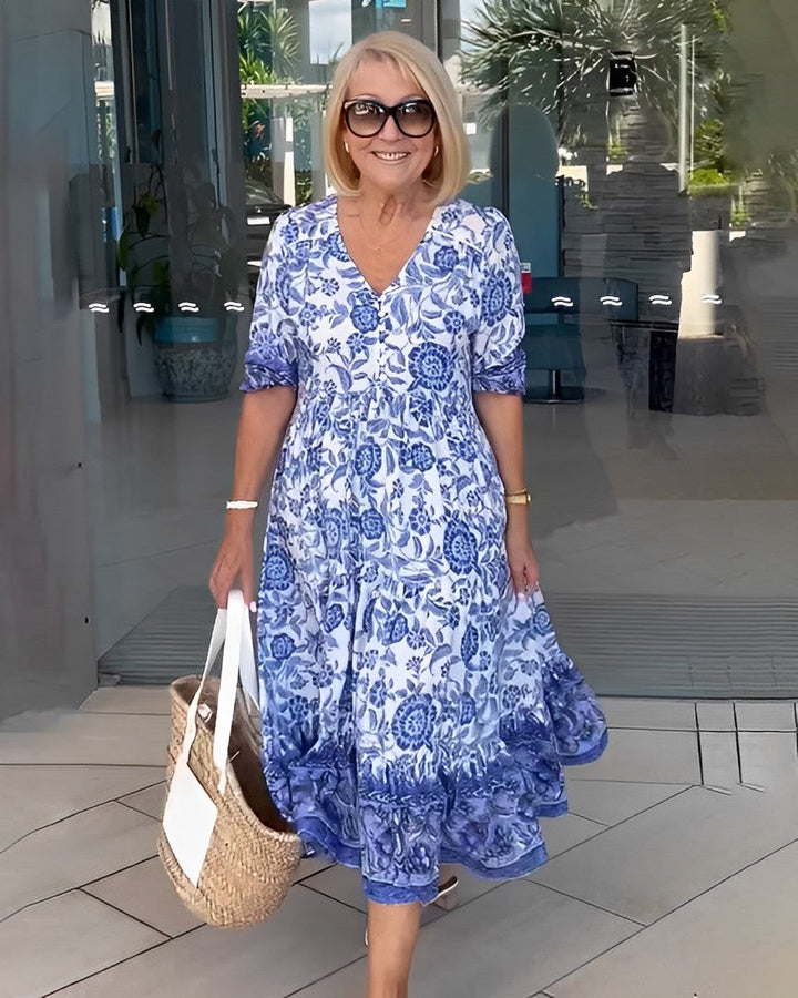 Madison – Robe Légère Fluide avec Effet Flatteur