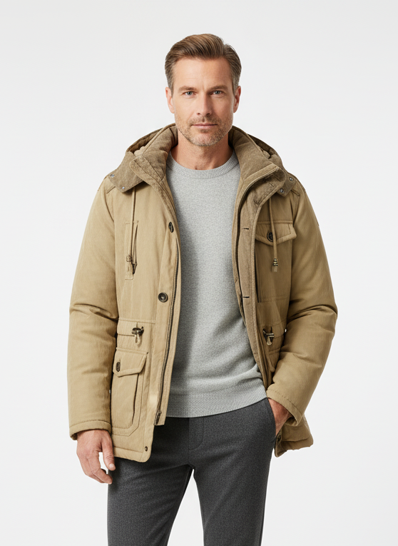 Lucien | Veste Isolante Premium pour Hiver Extrême